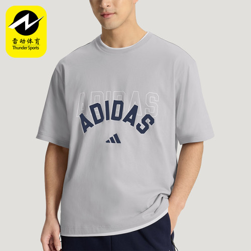 Adidas/阿迪达斯正品U 2IN1 T-SHIRT男女经典二合一短袖T恤KX0517
