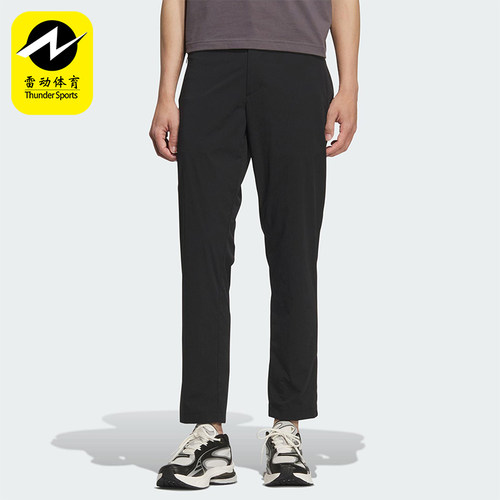 Adidas/阿迪达斯正品2025夏季款男士直筒运动休闲修身长裤KC5823