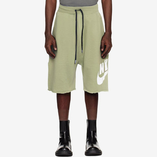 Nike/耐克正品男士宽松针织纯棉舒适中腰休闲短裤836278-334