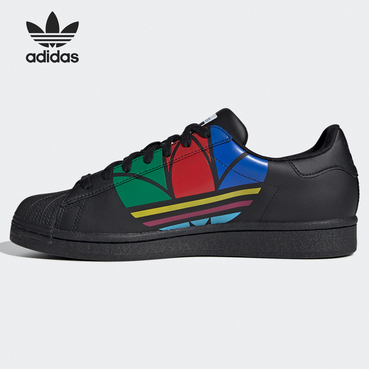 Adidas/阿迪达斯正品三叶草Super Star男女休闲运动板鞋 FU9518