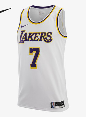 Nike/耐克正品2020赛季洛杉矶湖人队NBA 男子球衣CW3595-105