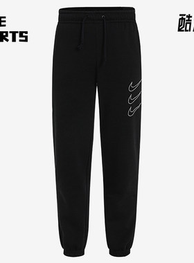 Nike/耐克正品针织加绒收口长裤新款女有弹力长裤DH4336-010