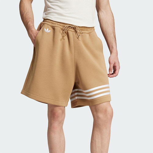 Adidas/阿迪达斯正品夏季三叶草男士系带宽松运动经典短裤JC9940