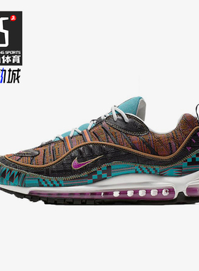 Nike/耐克正品Air Max 98 BHM男士日常经典防滑跑步鞋CD6090-001
