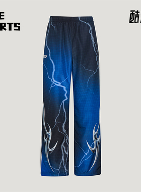 Adidas/阿迪达斯正品三叶草新款男女蓝黑色经典训练运动裤KY5775