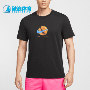 款 2025夏季 男士 图案透气经典 010 Nike 篮球训练T恤HJ3465 耐克正品