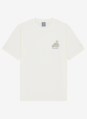 New Balance/NB正品夏季新款男女时尚简约运动短袖T恤NEE26171-IV