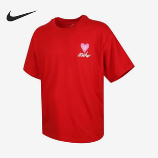 男士 Sportswear 时尚 印花短袖 657 Nike T恤HJ0585 耐克正品