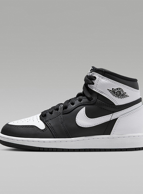 Nike/耐克正品Air Jordan 1复刻大童运动高帮板鞋FD1437-010