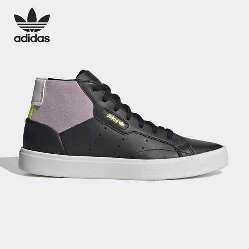 Adidas/阿迪达斯正品三叶草SLEEK MID W女子休闲板鞋运动鞋EE4527