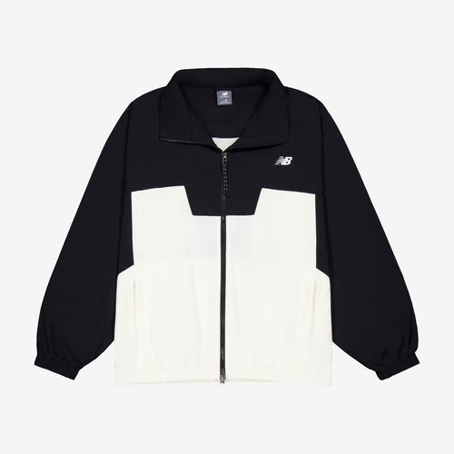 New Balance新百伦正品男梭织轻便舒适休闲运动夹克MJ6185IU-BK