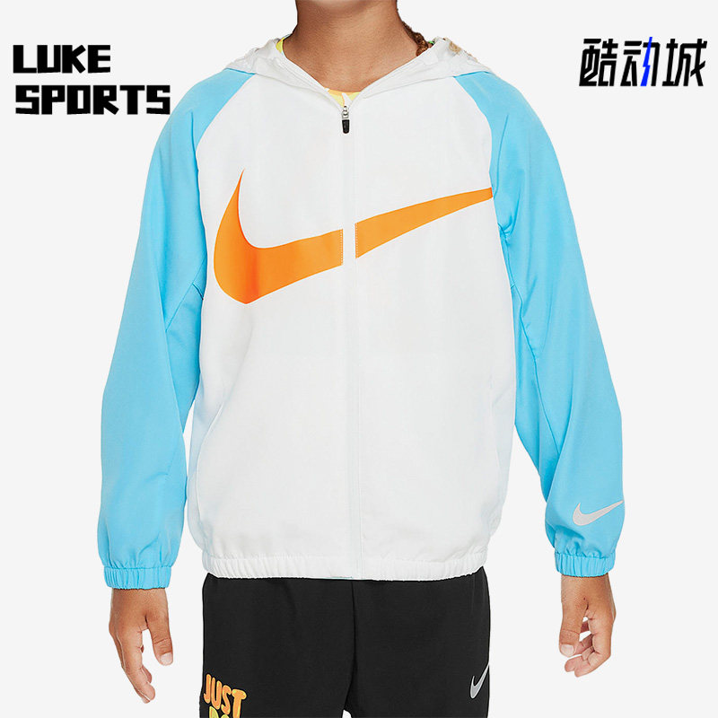 Nike/耐克正品时尚幼童印花logo运动休闲夹克外套FV5834-100,童装/婴儿装/亲子装,普通外套,淘宝优惠券,粉丝福利购,淘宝优惠卷