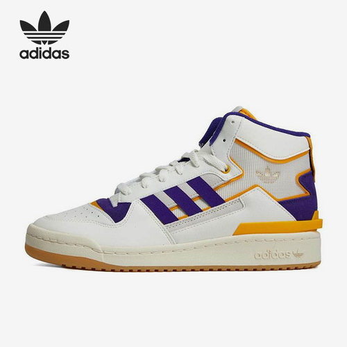 高帮板鞋Adidas运动休闲