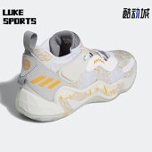 阿迪达斯正品 米切尔3代签名版 专业男女同款 Adidas 夏篮球鞋 HQ4502