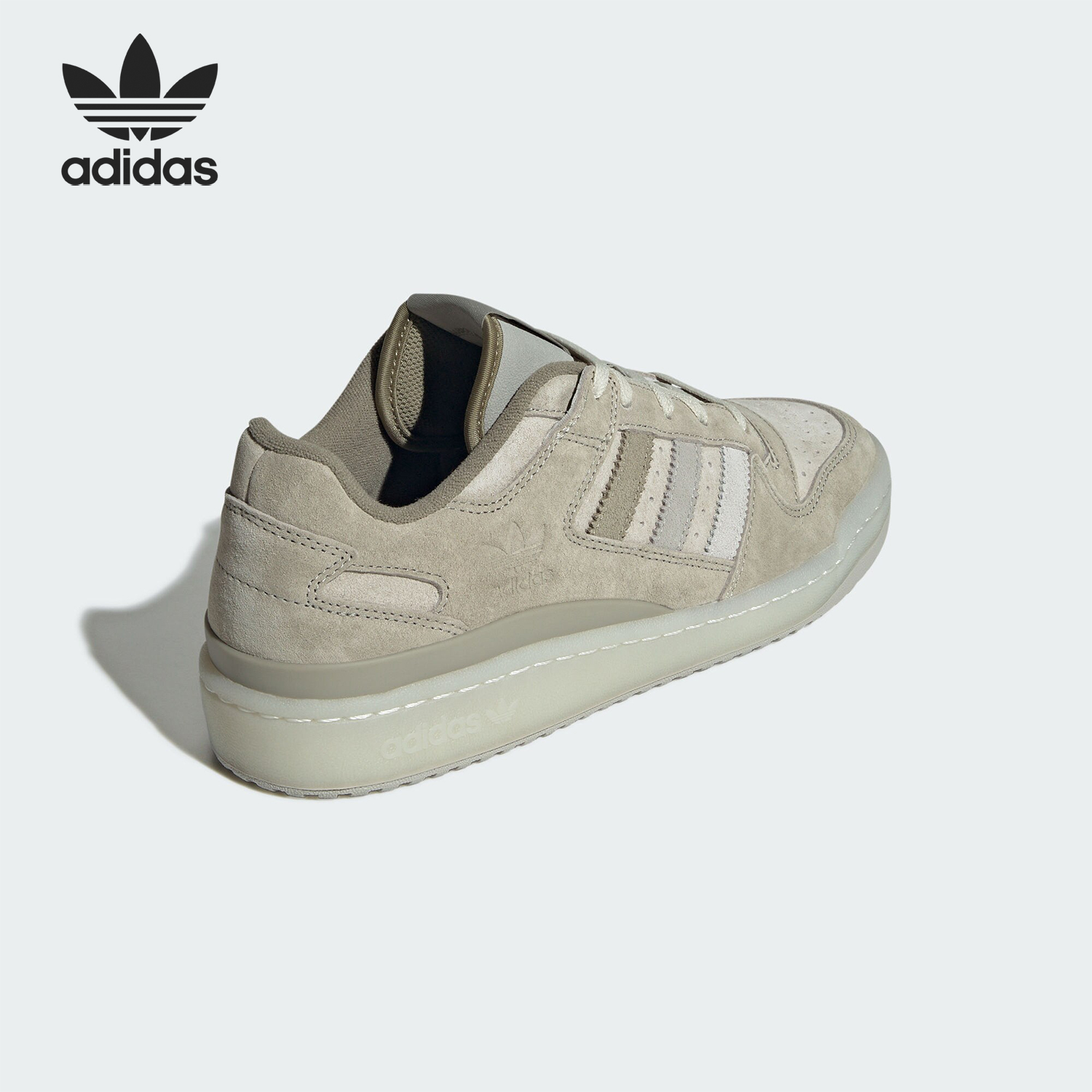 Adidas/阿迪达斯官方正品三叶草男女同款经典篮球风运动鞋JQ9144