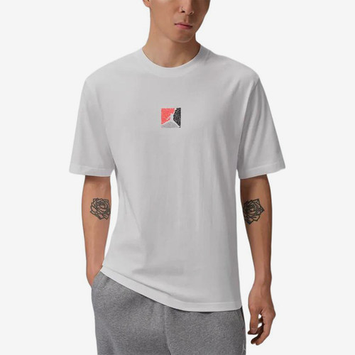 Nike/耐克正品JORDAN新款男白色印花圆领经典短袖T恤IF3065-100