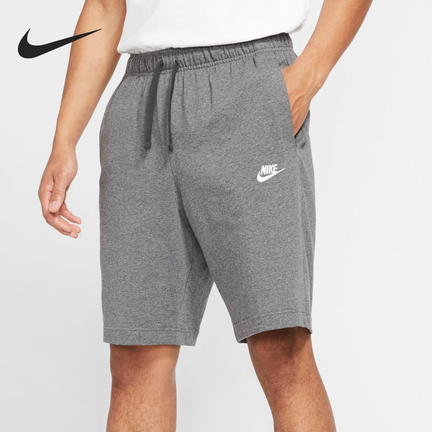 Nike/耐克正品运动男士针织透气柔软亲肤休闲短裤BV2772-071