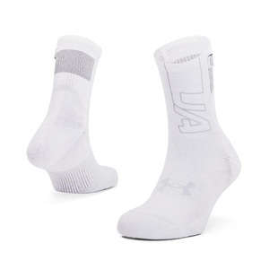 Dry Armour Crew男女跑步运动袜休闲中帮袜1361156 安德玛正品