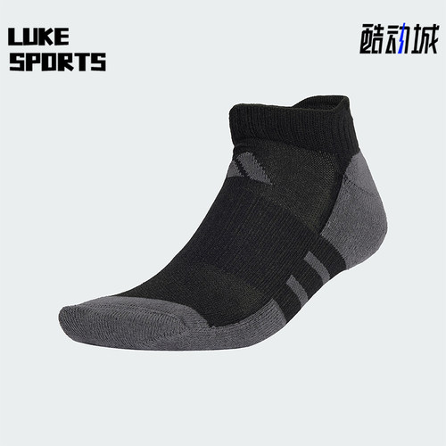 Adidas/阿迪达斯正品拼色针织低帮短袜3双装新款经典运动袜JC6452
