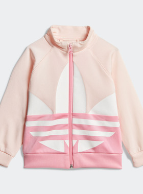 Adidas/阿迪达斯正品三叶草 新款婴童装秋季运动套装 GD2650