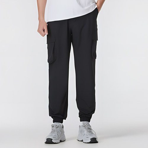 New Balance/NB正品运动男子速干透气梭织工装长裤AMP43320-BK