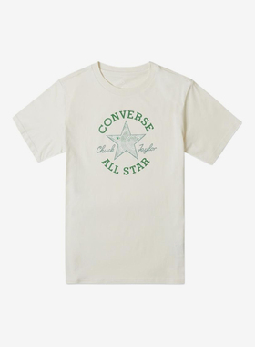 Converse/匡威正品夏季新款女子印花休闲透气短袖T恤10026362-A04