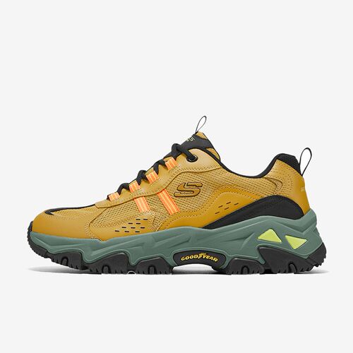 Skechers斯凯奇正品D'LITES Hiker男款低帮生活休闲鞋237427-BCYL
