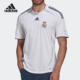 圆领简约短袖 运动男士 足球球衣H18498 阿迪达斯正品 Adidas