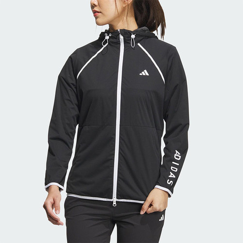Adidas/阿迪达斯正品Wind.Rdy连帽夹克外套经典女夹克外套HY0848