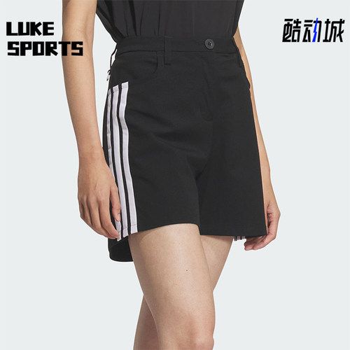Adidas/阿迪达斯正品5INCH SHORTS女士运动简约高尔夫短裤KD7213