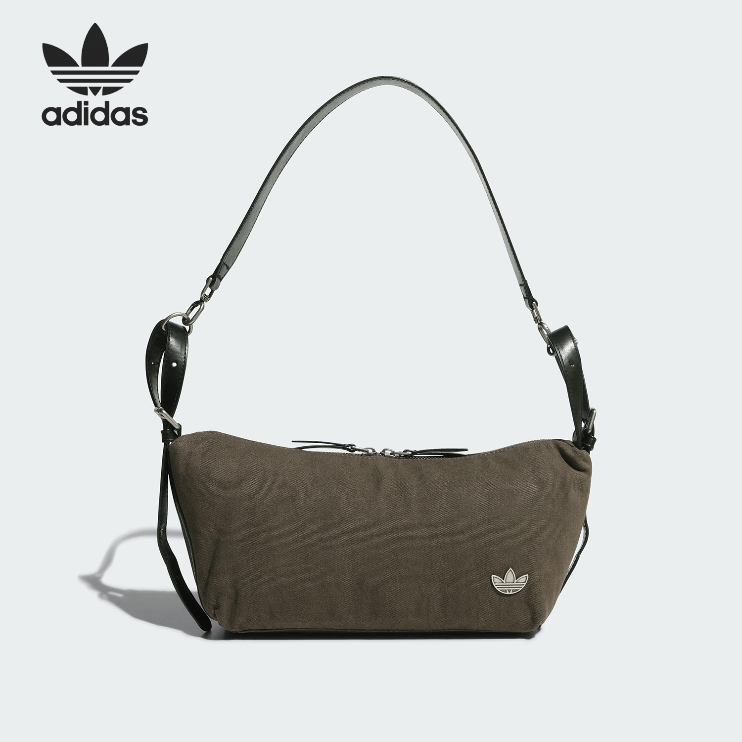 Adidas/阿迪达斯正品三叶草女士复古休闲便携收纳单肩包KT0864