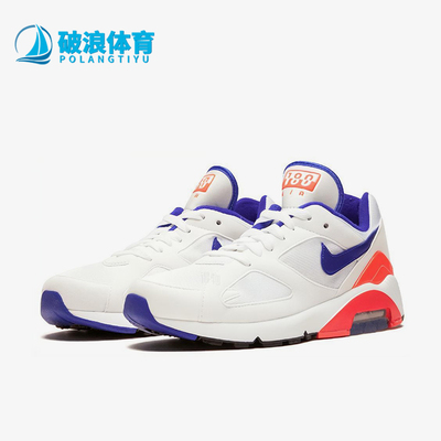 Nike/耐克正品Air Max 180女士舒适日常经典低帮休闲鞋AH6786-100