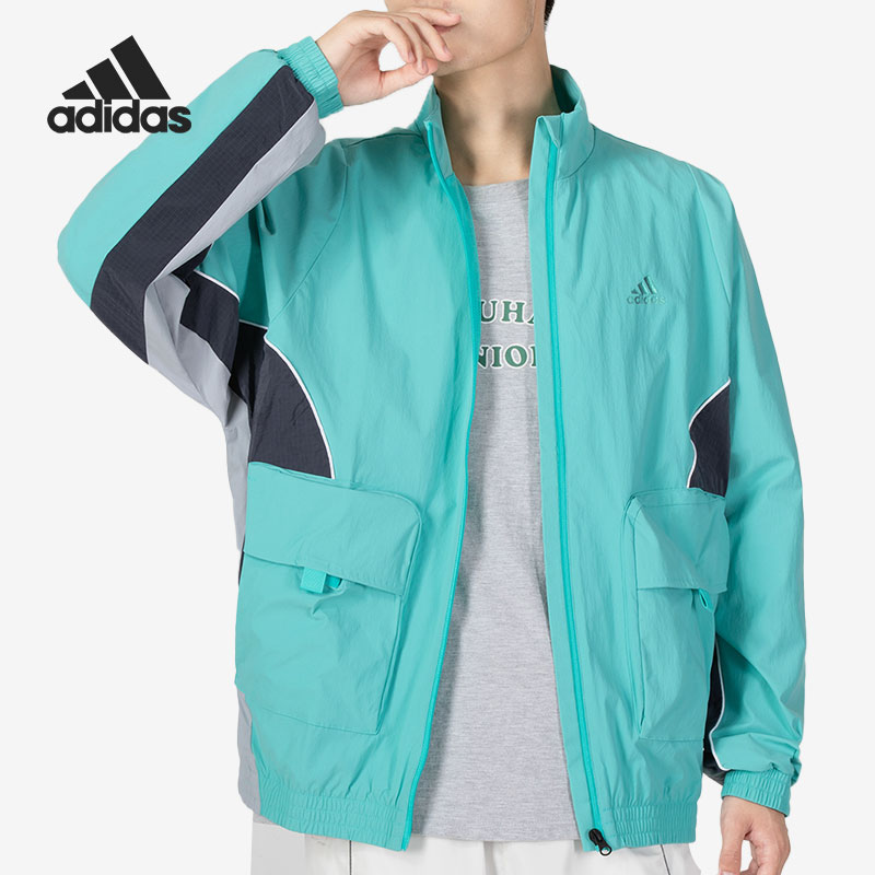 Adidas/阿迪达斯正品秋季新款男子运动休闲夹克外套HM5147