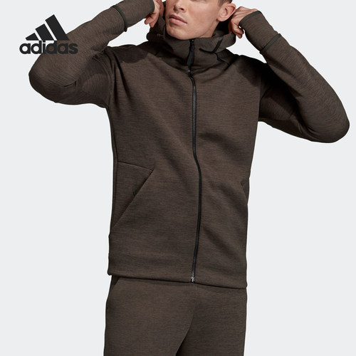 Adidas/阿迪达斯正品男夹克外套 新款连帽ZNE休闲运动服EB5233