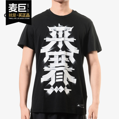 男子休闲运动透气短袖T恤