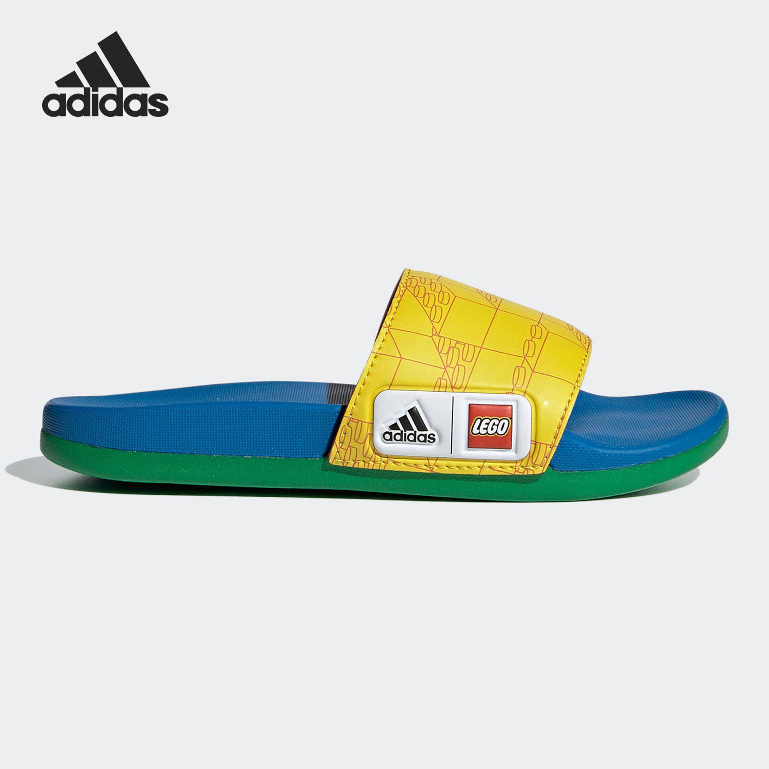Adidas/阿迪达斯正品 ADILETTE 大童舒适运动休闲凉鞋 FZ2867