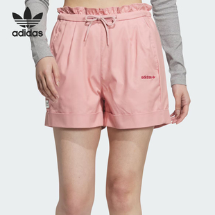 JP1435 三叶草女士运动简约宽松短裤 Adidas 阿迪达斯正品