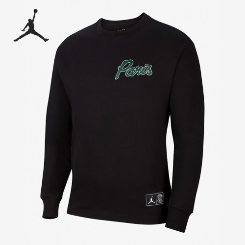 Nike/耐克正品JORDAND巴黎圣日耳曼男子长袖T恤DB6513-010