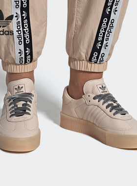 Adidas/阿迪达斯正品三叶草SAMBAROSE W女子经典休闲鞋板鞋EF4970