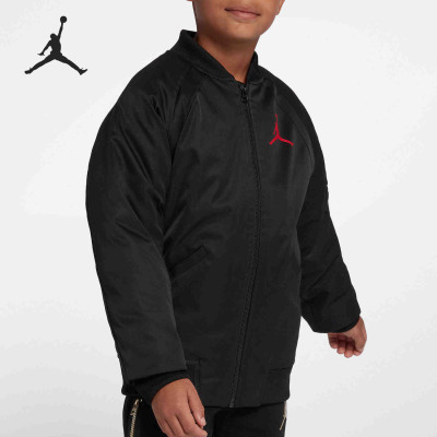 Nike/耐克正品JORDAN WINGS MA-1大童（男孩）夹克棉服外套HA5114