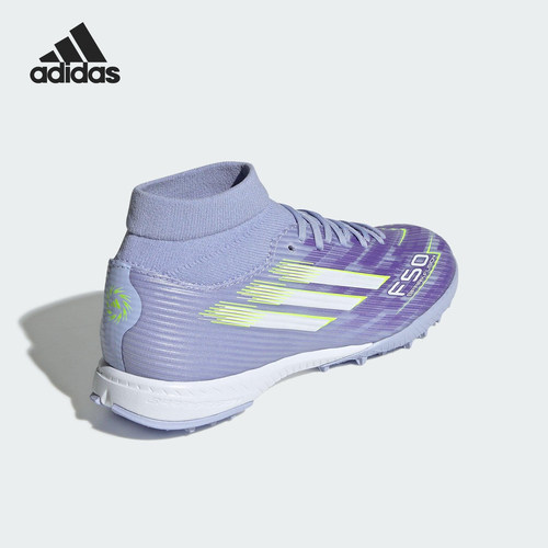 Adidas/阿迪达斯官方正品2025女士运动中帮缓震耐磨足球鞋JI0014