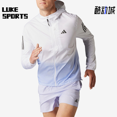 Adidas/阿迪达斯正品Run男士舒适时尚休闲经典运动夹克外套JC9892