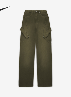 Nike/耐克正品Jordan x Travis Scott女士工装长裤FD9120-325