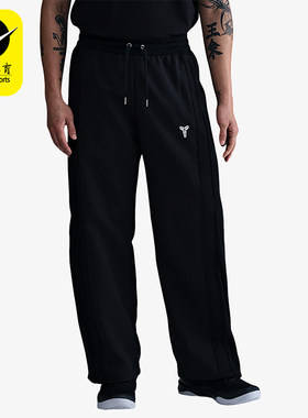 Nike/耐克正品KOBE男士简约褶裥拼接休闲运动长裤IB0010-010