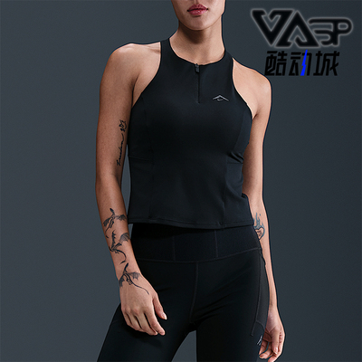 Nike/耐克正品夏季女士圆领舒适透气训练运动针织背心HF5407-010