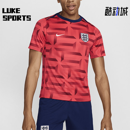 Nike/耐克正品夏季新款男士运动足球透气训练短袖FJ2725-660
