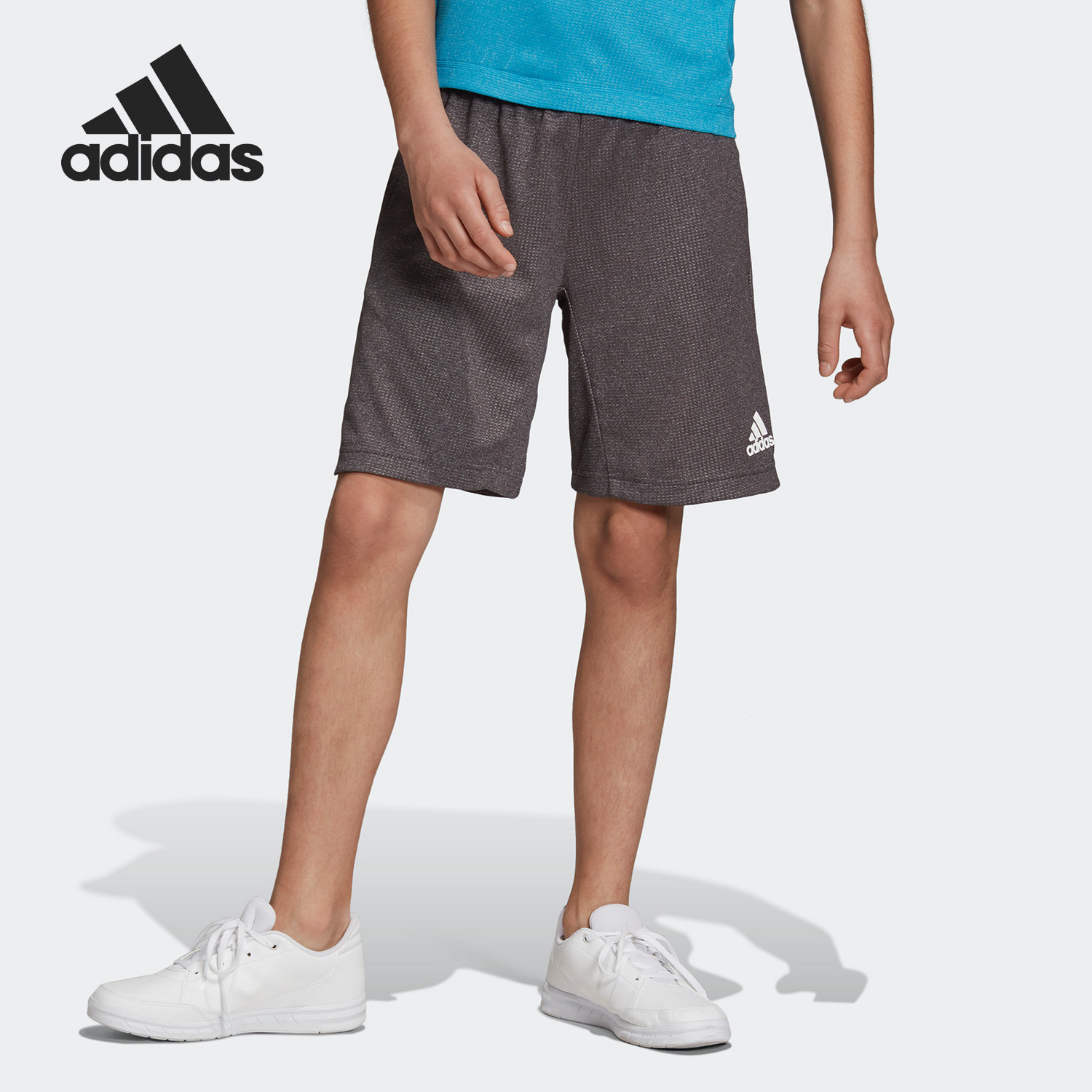 Adidas/阿迪达斯正品大童夏季休闲运动针织五分短裤 DV1406,童装/婴儿装/亲子装,裤子,淘宝优惠券,粉丝福利购,淘宝优惠卷