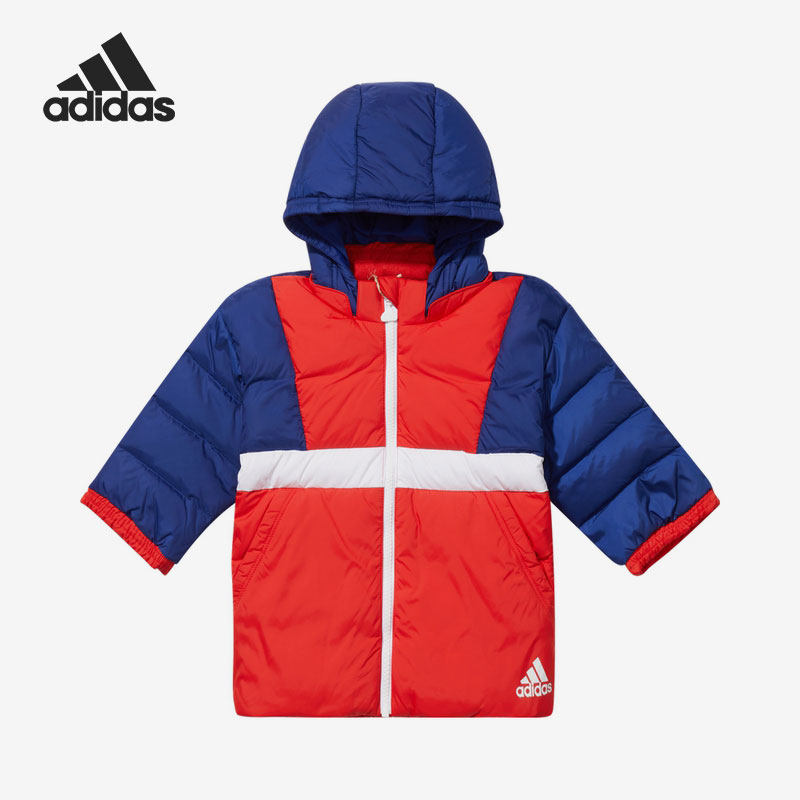 Adidas/阿迪达斯正品休闲小童时尚潮流运动保暖羽绒服 H38372,童装/婴儿装/亲子装,羽绒服,淘宝优惠券,粉丝福利购,淘宝优惠卷