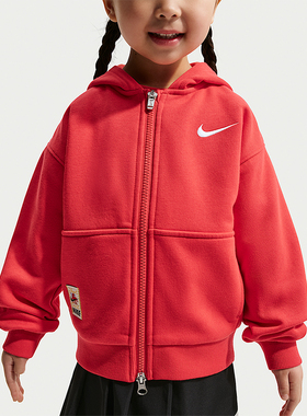 Nike/耐克正品2025冬季款婴童日常连帽刺绣运动外套IV4758-657