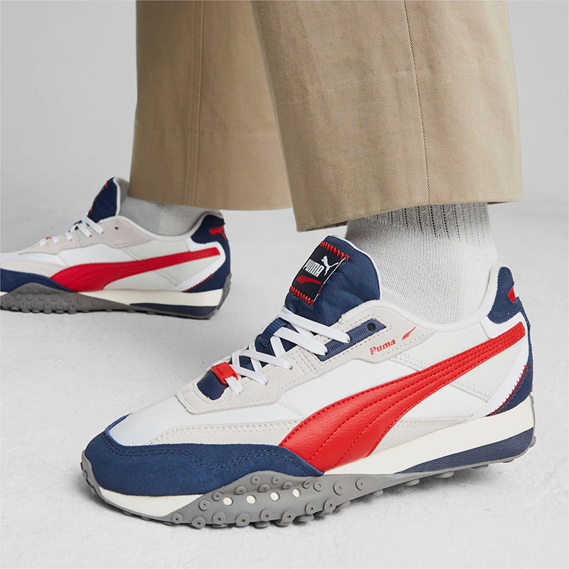 Puma/彪马正品Blktop Rider男女复古系带防滑休闲鞋392725-06